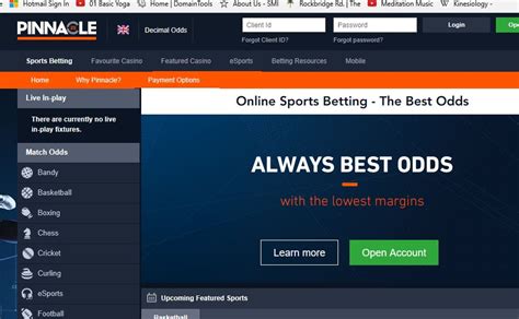 Explore the Pinnacle betting markets .